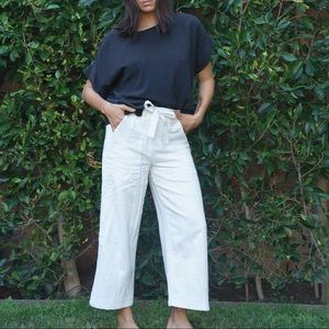 Loup Chloe Cotton White Pant